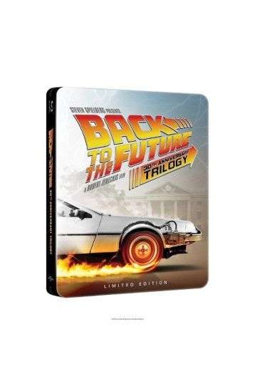 Back To The Future Trilogy - 4 Disc Ultimate Edition - Steelbook - Film DVD