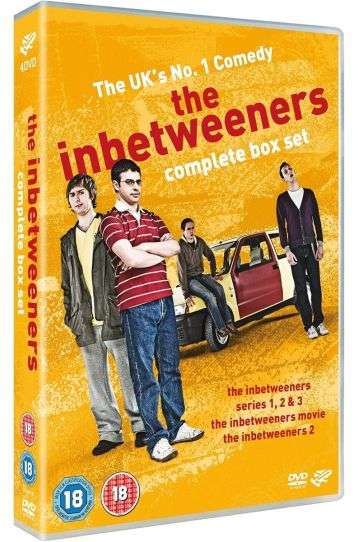 The Inbetweeners - Complete Boxset - Series 1,2 & 3 + Inbetweeners Movie & Inbetweeners 2 Movie - Film DVD
