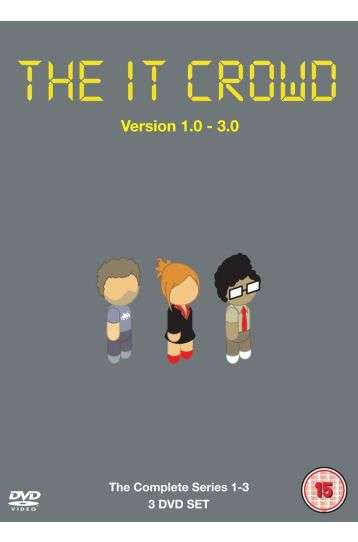 The IT Crowd - Version 1.0-3.0 - The Complete Series 1-3 (2006-2008) - 3 DVD Set - Film DVD