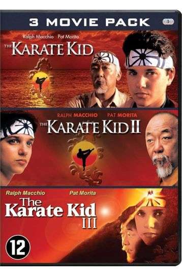The Karate Kid I, II & III - 3 Movie DVD Boxset - Steelbook - Film DVD
