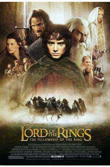 The Lord Of The Rings - The Fellowship Of The Ring - German/English - Film DVD