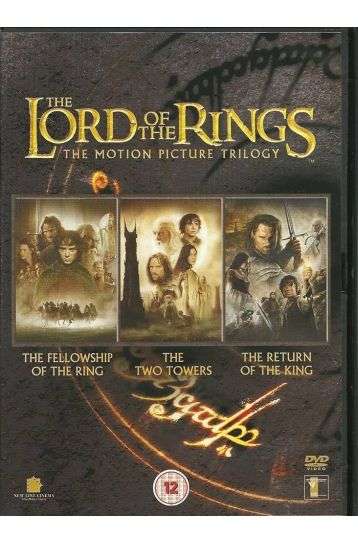 The Lord Of The Rings - The Motion Picture Trilogy - 3 Movie Boxset - Film DVD
