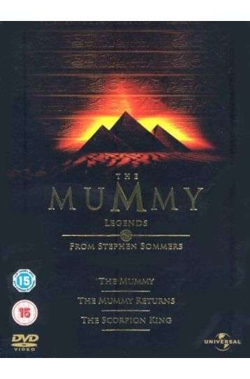 The Mummy Legends - The Mummy + The Mummy Returns + The Scorpion King - 5 DVD Boxset - Film DVD