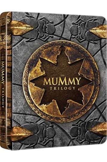 The Mummy Trilogy - The Mummy + The Mummy Returns + The Mummy - Tomb Of The Dragon Emperor - DVD Boxset - Steelbook - Film DVD
