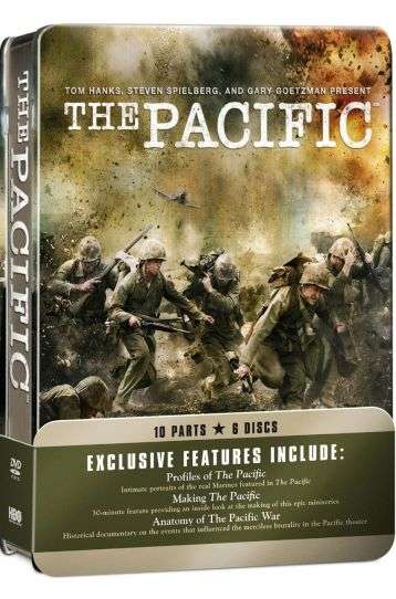 The Pacific (2010) - The Complete Series - Steelbook - 6 DVD Boxset - Film DVD