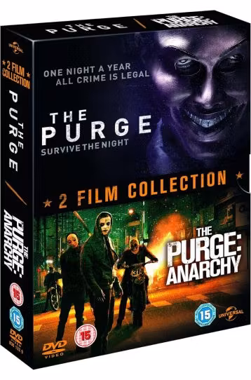 The Purge (2013) + The Purge 2 - Anarchy (2014) - 2 Movies Boxset - Film DVD