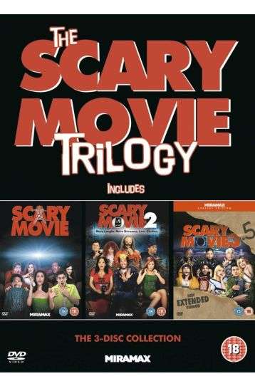 The Scary Movie Trilogy - Scary Movie (2000) + Scary Movie 2 (2001) + Scary Movie 3 (2003) - 3 Movies Boxset - Film DVD