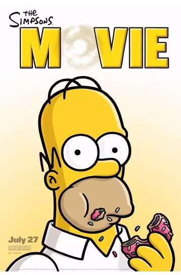 The Simpsons Movie - Film DVD