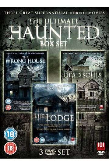 The Ultimate Haunted Boxset - The Wrong House + Dead Souls + The Lodge - 3 DVD Boxset - Film DVD