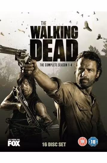 The Walking Dead - The Complete Season 1-4 - 16 DVD Boxset - Film DVD