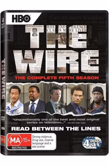 The Wire - The Complete Fifth Season - 4 DVD Boxset - Film DVD