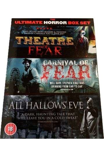 Theatre Of Fear + Carnival Of Fear + All Hallows' Eve - 3 DVD Boxset - Film DVD