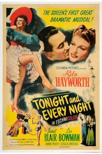 Tonight And Every Night - Film DVD