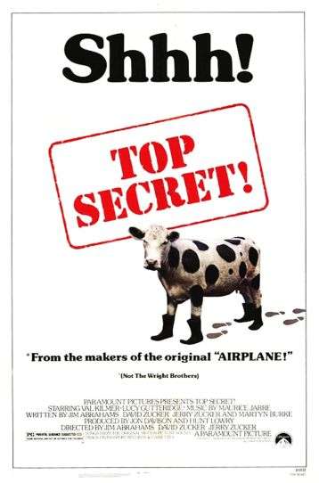 Top Secret! - Film DVD