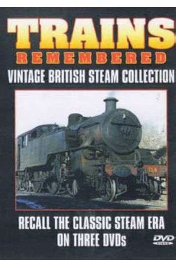 Trains Remembered - Vintage British Steam Collection - Three DVD Boxset - Film DVD