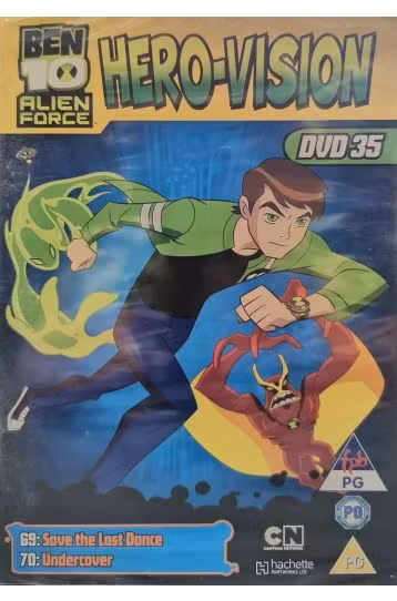 Ben 10 Alien Force Hero-Vision - Season 2 Episodes 69 & 70 - Film DVD