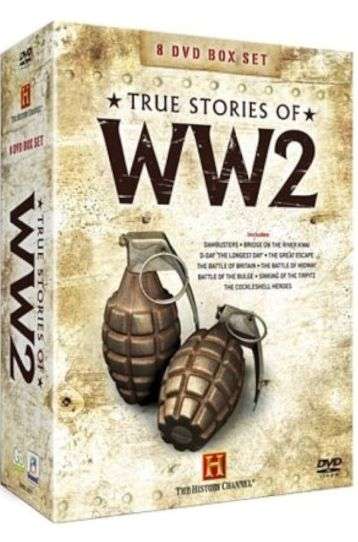 True Stories Of WW2 - 8 DVD Boxset - Film DVD