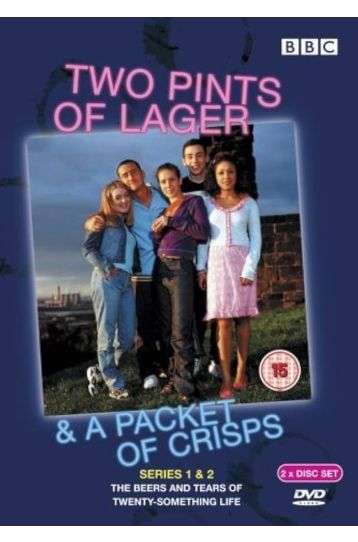 Two Pints Of Lager & A Packet Of Crisps - Series 1 & 2 - 2 DVD Boxset - Film DVD