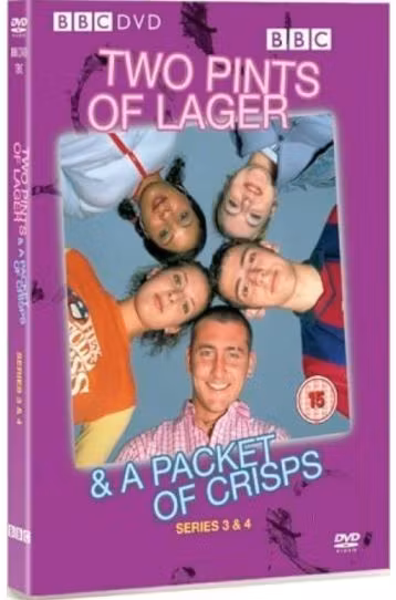 Two Pints Of Lager & A Packet Of Crisps - Series 3 & 4 - 4 DVD Boxset - Film DVD