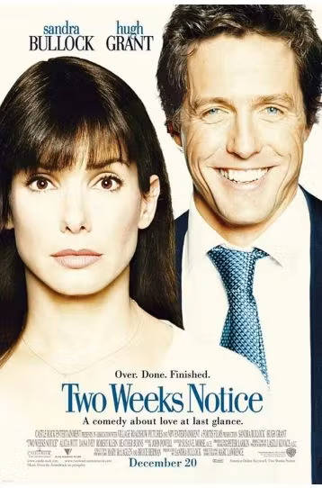 Two Weeks Notice - Film DVD