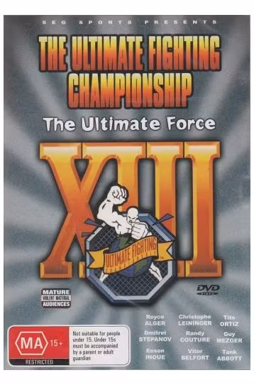 UFC 13: The Ultimate Force - Film DVD