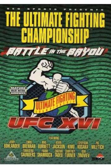 UFC 16 - Battle In The Bayou - Film DVD