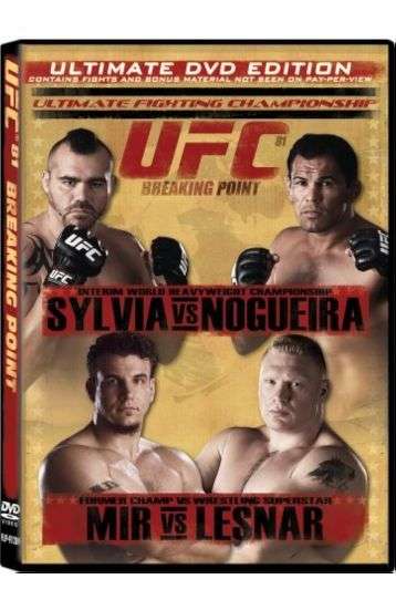 UFC 81: Point De Rupture - Film DVD