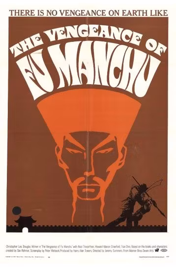 Vengeance Of Fu Manchu - Film DVD