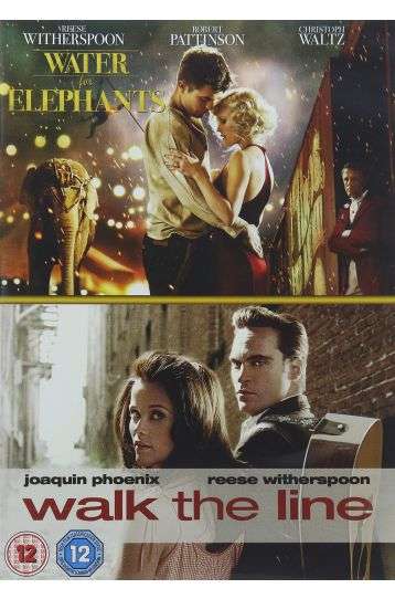 Water For Elephants - Walk The Line 2 Movies - Film DVD