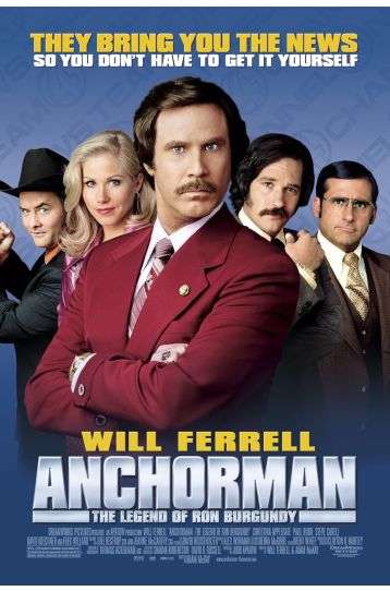 Will Ferrell - Anchorman - The Legend Of Ron Burgundy - Film DVD