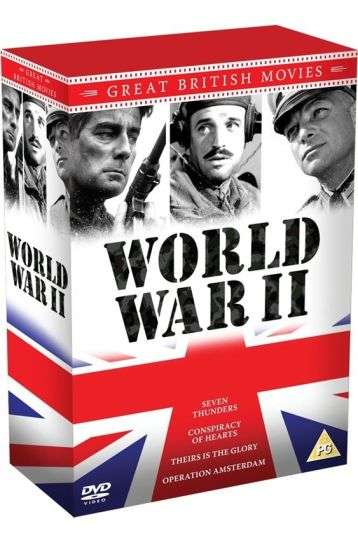 World War II - Seven Thunders + Conspiracy Of Hearts + Theirs Is The Glory + Operation Amsterdam - 4 DVD Boxset - Film DVD