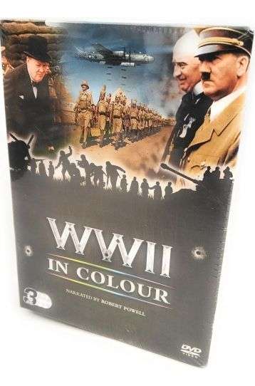 World War II In Colour - 3 DVD Boxset - Film DVD