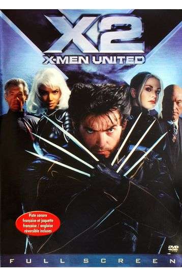 X-Men 2 - Film DVD