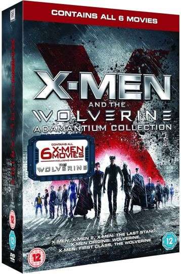X-Men And The Wolverine Adamantium Collection - 6 Movie DVD Boxset - Film DVD