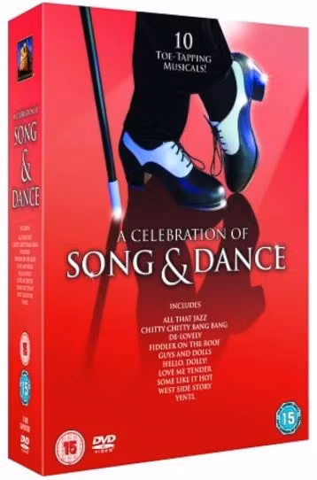 10 Toe-Tapping Musicals! - A Celebration Of Song & Dance - 10 DVD Boxset - Film DVD