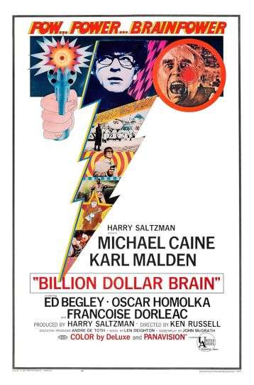 Billion Dollar Brain - Film DVD