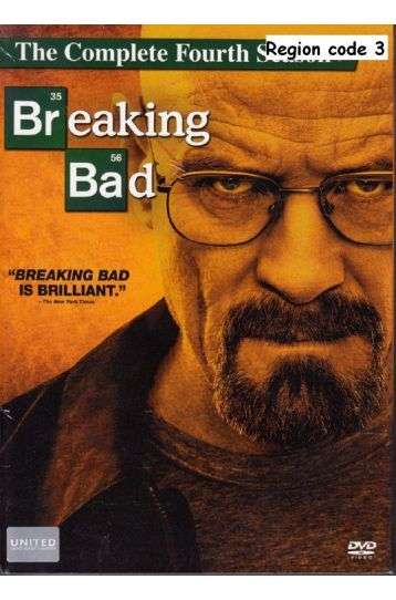 Breaking Bad - The Complete Fourth Season - 4 Disc Boxset - Film DVD