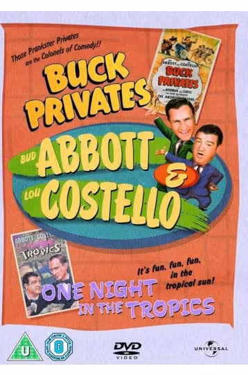 Buck Privates + One Night In The Tropics - 2 Movie DVD Boxset - Film DVD