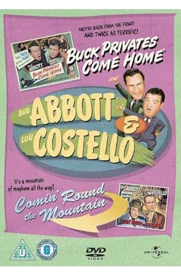 Buck Privates Come Home + Comin' Round The Mountain - 2 Movie DVD Boxset - Film DVD