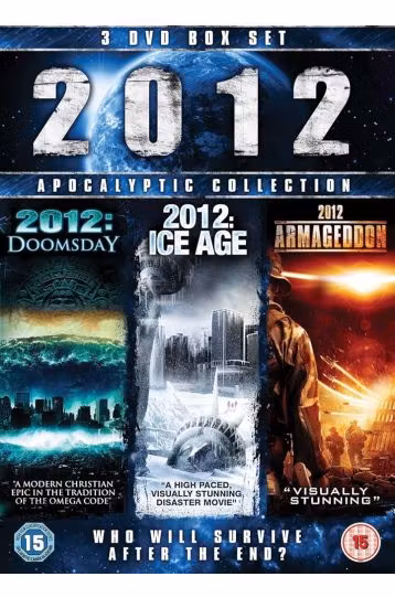 2012 Apocalyptic Collection - Doomsday + Ice Age + Armageddon - 3 Movie Boxset - Film DVD