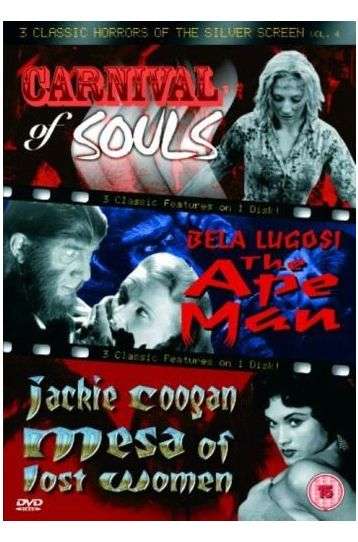 Carnival Of Souls + The Ape Man + Mesa Of Lost Women - 3 Film Boxset - Film DVD