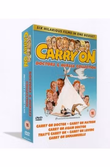 Carry On Film Collection - Doctors & Nurses Collection - 6 Movie Boxset - Film DVD