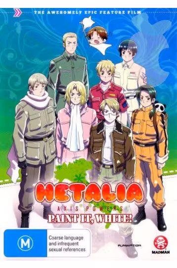 Hetalia Axis Powers: Paint It, White! - Film DVD