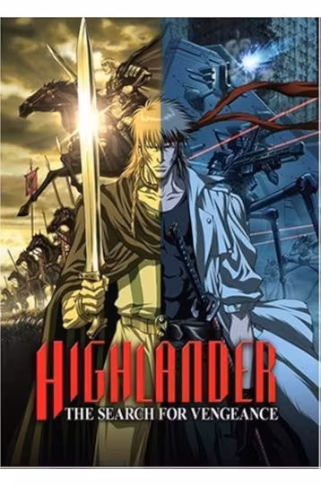 Highlander - The Search for Vengeance (Animated) - Film DVD