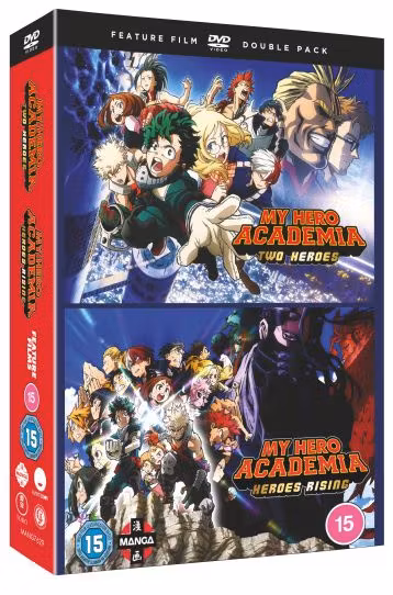 My Hero Academia: Movie Double Pack: Two Heroes & Heroes Rising [DVD] - Film DVD