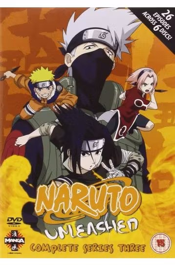 Naruto Unleashed - Complete Series 3 - Film DVD