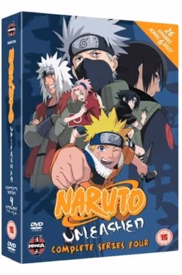 Naruto Unleashed - Complete Series 4 [DVD] - 6 DVD Boxset - Film DVD