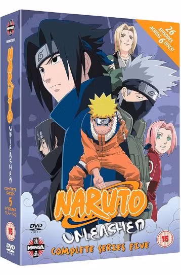 Naruto Unleashed - Complete Series 5 (2007) - 6 DVD Boxset - Film DVD