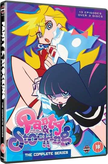 Panty & Stocking with Gerterbeld - The Complete Series - 13 Episodes - 3 DVD Boxset - Film DVD