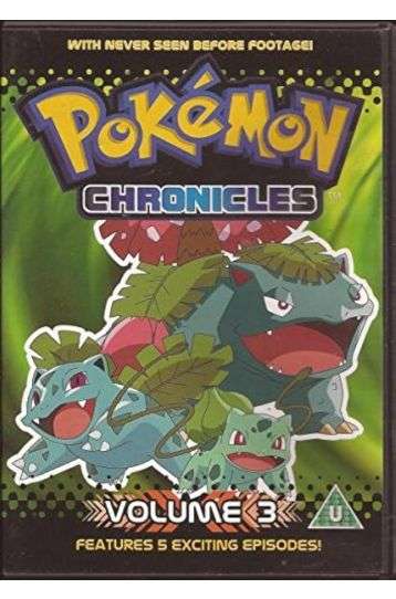 Pokemon Chronicles Volume 3 - 5 Episodes - Film DVD